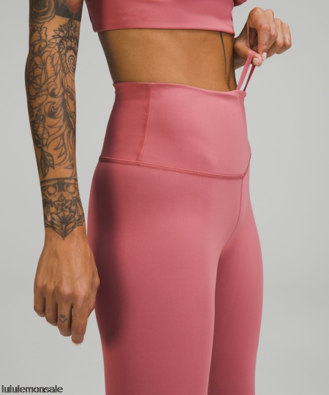 Lululemon Damen DELULU065 | Brier Rose Wunder Train High-rise Tight 25